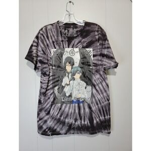 Black Butler‎ Anime Tie Dye Tshirt XL Unisex Manga Good Used Condition